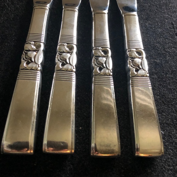 Oneida Community "Morning Star" knives (set of four) - Picture 2 of 2